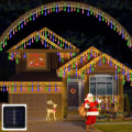 Miniatyrbilde 2 av 5: 50 LED solcellelys dekorative utendørslys (29ft/9m)