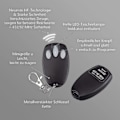 Pikkukuva 5 / 5: 2-pack ersättningshandenhet Chamberlain Liftmaster Motorlift Garagedörrsändare 94335e | 84335e | Ml700 | Ml500 | Ml850 | Merlin + C945 | C840
