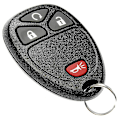 Miniatyrbilde 2 av 5: Nøkkelbrikke fjernkontroll for Chevy Silverado Traverse Equinox Avalanche / 2007-2016, 15913421 Ou [DB]