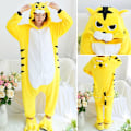 Miniatyrbild 6 av 7: Drak Onesie Vuxen Djur Enhörning Pyjamas Kostym Varm Mjuk Stitch Sovkläder Onepiece Vinter Jumpsuit Pijama Cosplay Rosa Stitc Pink Stitch1 4T (Height 95-105CM)