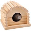 Miniatyrbillede 3 af 4: med naturligt harpiks skjulested let rengøring hamsterhus, træ