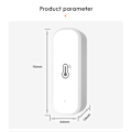 Miniatyrbillede 3 af 7: WiFi Tuya Smart Temperatur- og Luftfugtighedssensor, WiFi-rumstermometer og hygrometer