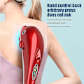 Miniatyrbild 5 av 5: Elektrisk Dolphin Massager Ryggmassage Hammer Vibration Infraröd Stick Roller Cervical Body Massag Type B