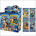 Miniatyrbillede 3 af 5: Pokemones-kort TCG: XY Evolutions forseglet boosterbox Hidden Fates