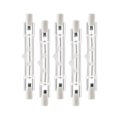 Miniatyrbillede 1 af 5: 5-pak R7s 118mm 300w 230v, R7s halogen lineær glødepære, dæmpbar halogenlampe til byggearbejde [C]