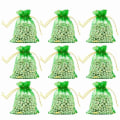 Miniatyrbillede 5 af 10: 100 stk. Stjerne Organza Gaveposer Gaveposer 11X16CM 11x16cm