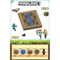 Minecraft Building Block Set - 63 pcs Magnetic Blocks and 2 Figures, Rural Theme-FA- rural