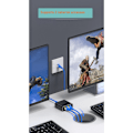 Miniatyrbilde 3 av 5: #1000 Mbps Ethernet-splitter 1 in till 2 ut High Speed ​​Dual Port RJ45#