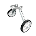 Miniatyrbilde 1 av 5: Sykkelstabilisatorer for voksne og barn - Variabel hastighet MTB Hjelpehjul 20 tommer white