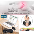 Miniatyrbilde 2 av 5: Ergonomisk armstøtte for skrivebord, tastatur håndleddstøtte, musematte, pute med minneskum håndleddstøtte for datamaskin, bærbar PC, arbeid, spill (2 stk)