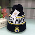 Miniatyrbillede 2 af 2: Real Madrid Fodboldklub Strikket Hue-FA2- Real Madrid Black