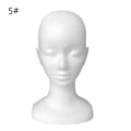 Miniatyrbillede 1 af 10: Hovedemodel Skum Mannequin 5 5 5 5