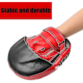 Miniatyrbillede 3 af 5: Boksepude Håndmål 1 par Ufc Mma Træning Punching Pads Pu Læder Strike Pads Target Mitt Handske 25,5 X 19 X 4,5 Cm (rød og sort)