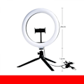 Miniatyrbillede 1 af 5: 10 tommer ringlys til udfyldningslys - LED-ringlys til udfyldningslys (FMY)