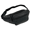 Miniatyrbillede 3 af 4: Læder Bum Bag black 160
