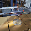 Miniatyrbilde 4 av 5: U.S.S. Enterprise Star Trek Modell NCC-1701 Replika, Rustfritt Stål Romskipmodell Ornament For Hjeminnredning Og Samling