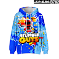 Pikkukuva 1 / 6: Stumble Guys 3D-tulostus Huppari Barnkappa Huppari Ulkovaatteet 6 XL 6
