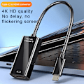 Miniatyrbillede 1 af 5: USB C til HDMI-kabel 4K Type C HDMI-adapter til PC Bærbar TV