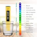 Miniatyrbilde 4 av 5: /#/Digital pH-måler for vann Kompakt Gul Enkel/#/-FA1-