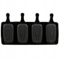 Miniatyrbillede 4 af 9: Isform i Silikon - 4 Is - 50 Pind black 215