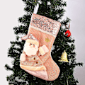 Miniatyrbild 1 av 4: Julstrumpor, 16 '' 3D Glitterdocka, Presentpåse, Barn Hängande