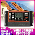 Miniatyrbillede 4 af 5: MPPT 12V/24V Solcelleladningsregulator USB Solpanel Regulator 20A