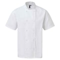 Pikkukuva 1 / 2: Premier Unisex Aikuisten Coolchecker Lyhythihainen Kokkitakki XS W Valkoinen-FA5- White XS