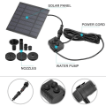 Miniatyrbillede 5 af 5: Solcelledrevet dam pumpe springvand pumpe sol pumpe have springvand vand funktion springvand