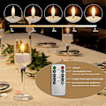 Miniatyrbild 4 av 5: Easter Sale! High Quality Rechargeable Flameless Tea Lights with Charging Base 6pcs Battery Operated Tea Lights-XM4-