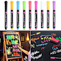 Miniatyrbillede 10 af 10: Flydende Kridtpen Whiteboard Penna ROSE RED ROSE RED Rose Red Rose Red