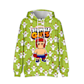 Miniatyrbild 5 av 6: Stumble Guys 3D-tryckt Hoodie Barnkappa Hoodie Ytterkläder 14 XXXL 14