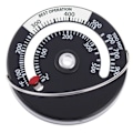 Miniatyrbillede 1 af 4: Magnetisk brændeovnsrørstermometer Pejs termometer