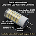 Pikkukuva 4 / 5: 5 kpl Mini Led-lamppuja Led-lamppuhelmet Keraamiset Maissilamppu G4-lamput