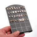 Miniatyrbilde 2 av 3: Display for Øredobber - Smykkestativ - Svart Svart