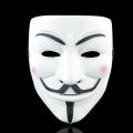 Miniatyrbilde 1 av 5: V for Vendetta Halloween-festmasker White Thicken