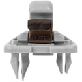 Miniatyrbillede 8 af 9: 2 stk. Interiør Solskyddskrokbeslag til Audi A1 A3 A4 A5 Q3 Q5 (8E0 857 562) A7 B6 B7 B8 S4 S5 Solskyddsholder Bilinteriørdele Grå