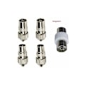 Miniatyrbillede 5 af 5: T-formet antennefordeler - 2-vejs antennefordeler - 2 DVB-T/BK-stik