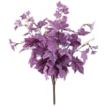Miniatyrbillede 1 af 2: Simuleret ahornblad grøn plantedekoration (lys lilla)
