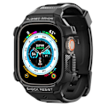 Miniatyrbillede 2 af 6: Spigen Apple Watch Ultra 49 mm Skal/Armbånd Rugged Armor 'Pro' Sort