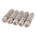 Miniatyrbilde 5 av 5: 50 stk 3/16 tommers utvendig gjenge høytrykks tåkemunstykker 0,1 mm
