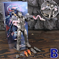 Pikkukuva 1 / 4: Zd Toys Marvel Iron Man Mk1 Mk2 Mk3 Mk4 Mk5 Mk6 Mk7 Mk42 Mk43 7\" Elokuva Actionfigur Iron-man Mark 1 2 3 4 5 6 7 42 43 Legends C WM-MK1 B - Boxed