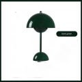 Miniatyrbilde 1 av 5: Bordslampe, Eye Caring Led Blomkruka Bordslampe Bærbar for skolen Mörkgrön