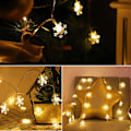 Miniatyrbild 4 av 4: Julbelysning, 19,7 fot 40 LED-slingor batteridrivna