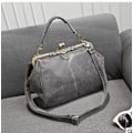Pikkukuva 1 / 4: Dam Handväska Retro Ny Damväska Portabel axel Crossbody Matt Gray