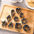 Miniatyrbilde 2 av 5: KCVV Bakeform - Muffinsform - Gjenbrukbar - For Baking, Restaurant, Eggedos, Puddinglaging - Geometri