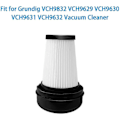 Miniatyrbillede 2 af 4: 3-pak filter til Grundig Vch9832 Vch9629 Vch9630 støvsuger--