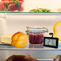 Miniatyrbillede 3 af 4: Digitalt Mini Køleskabstermometer med Krog Svart