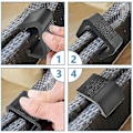 Miniatyrbilde 4 av 5: Rottingmøbelklemme Multifunksjonell flettet sofakobling Festelement Holdbar utendørs rottingstolsklemme Card Slot  5.25cm  pack Of 8