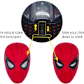 Miniatyrbillede 5 af 6: Mascara Spiderman Hovedbeklædning Cosplay Bevægelige Øjne Elektronisk Maske Spider Man 1:1 Hagekontrol Elastisk Legetøj Til Voksne Børn Gave