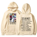 Miniatyrbilde 1 av 5: Taylor Swift Hoodie Genser Trykt Hettegenser Pullover Genser Topper Voksenkolleksjon Presenter hoodie-wd 2XL